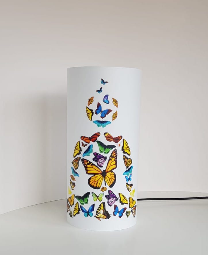 lamp vlinder boeddha